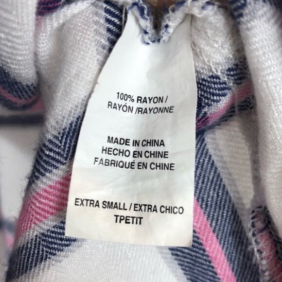 Rail Britt plaid short sleeve button up shirt - Picture 4 of 5